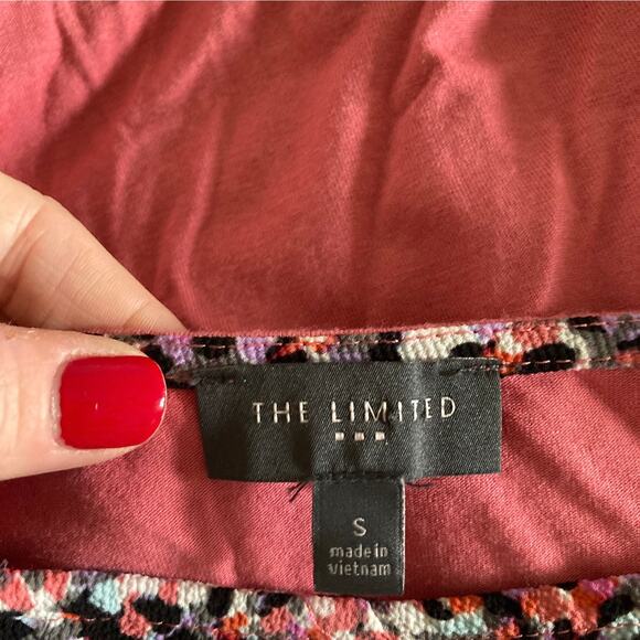 The Limited Mixed Media Pullover Top, Size S - Picture 4 of 6